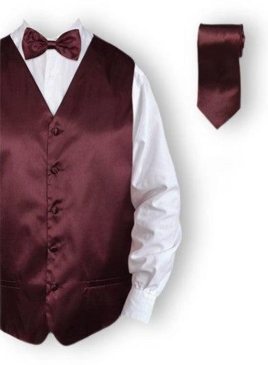 Le Smoking Satiné Élégant: Un Ensemble de Gilet pour Soirées Mémorables!